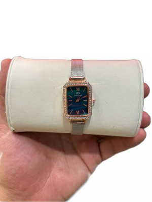 حراج ساعت زنانه Dw بند حصیری