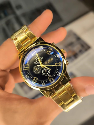 ساعت مچی مردانه GLAME رنگ ثابت طراحی خاص کیفیت عالی