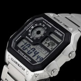 ساعت مچی مردانه کاسیو جهان نما اورجینال پشت پیچ ضد اب رنگ ثابت CASIO