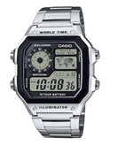 ساعت مچی مردانه کاسیو جهان نما اورجینال پشت پیچ ضد اب رنگ ثابت CASIO