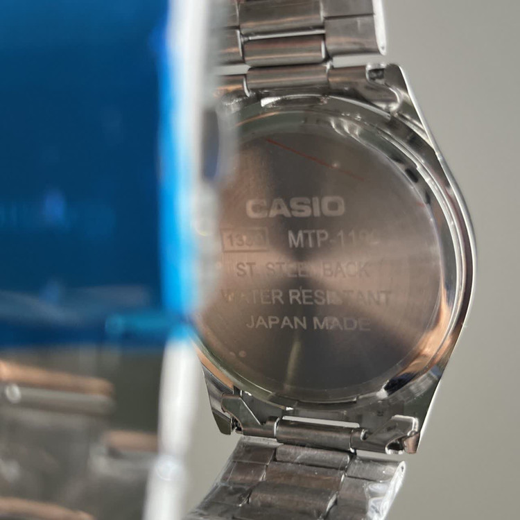 ساعت بند استیل CASIO | ساعت کاسیو تاریخ شمار