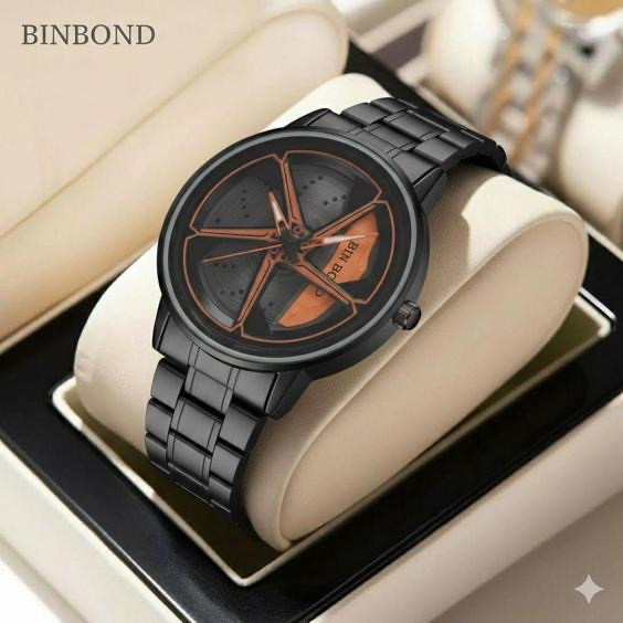 ☑️Bin bond ✅ساعت مردانه و پسرانه برند شرکتی بین باند
